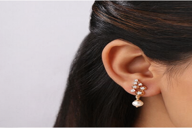 pearl earrings